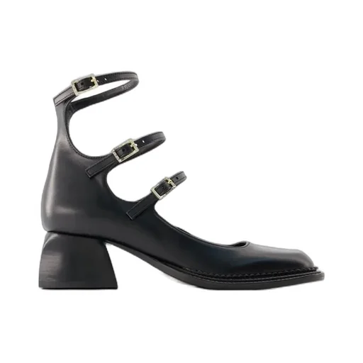 Bulla London Triple Strap Pumps