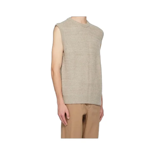 Rib Round-Neck Vest