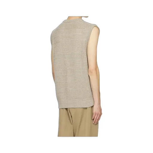 Rib Round-Neck Vest