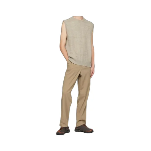 Rib Round-Neck Vest
