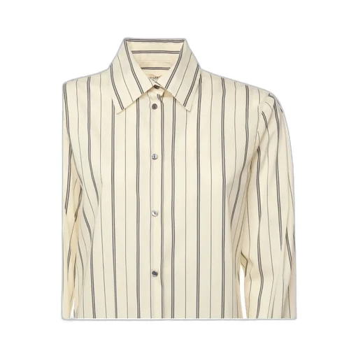 Striped Button-Up Shirt