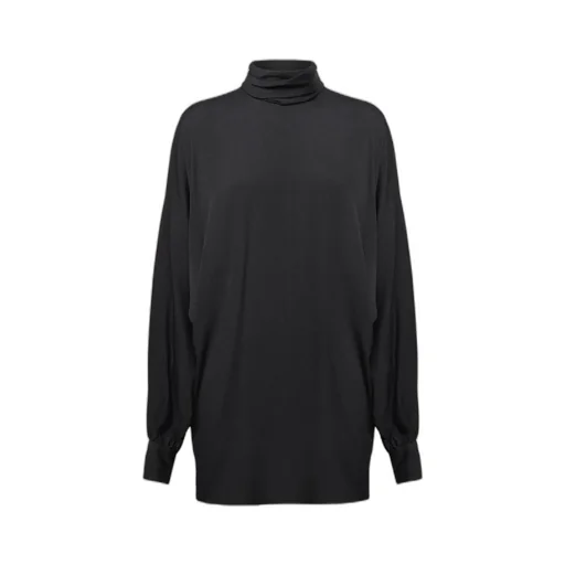 High Neck Shift Dress