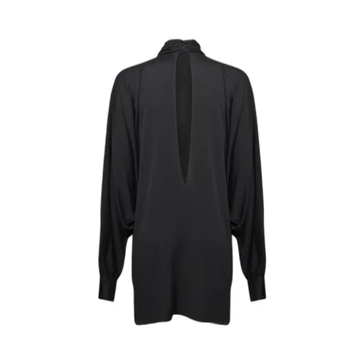 High Neck Shift Dress