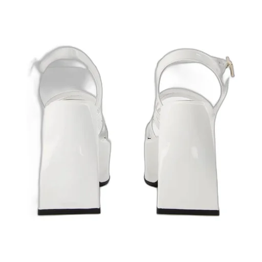 Bulla Chibi Square-Toe Platform Sandals