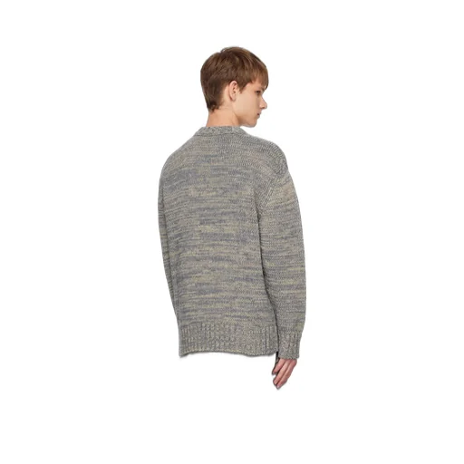 Rib Round-Neck Sweater