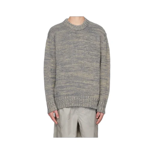 Rib Round-Neck Sweater