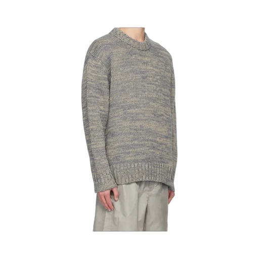 Rib Round-Neck Sweater