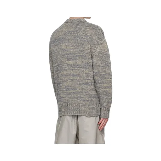 Rib Round-Neck Sweater