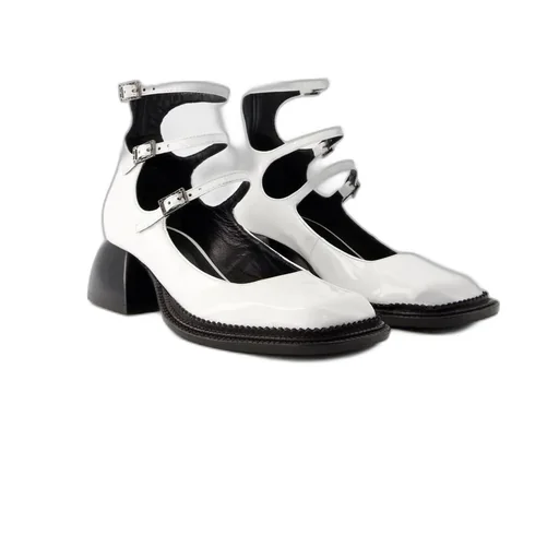 Bulla London Triple Strap Pumps