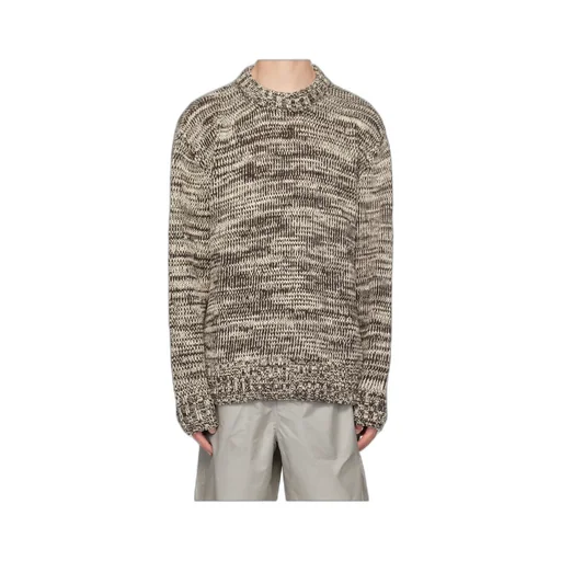Rib Round-Neck Sweater
