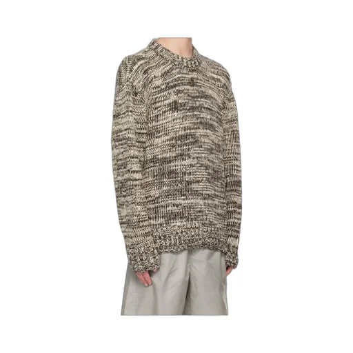 Rib Round-Neck Sweater
