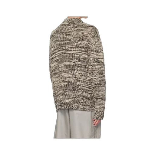 Rib Round-Neck Sweater
