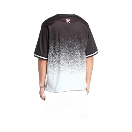 Gradient Effect V-Neck T-Shirt