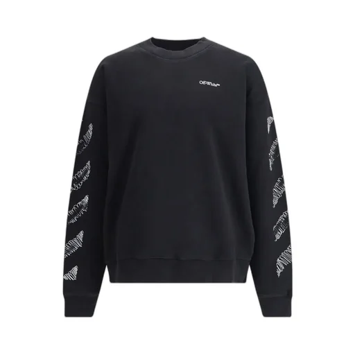 Scribble Diagram Crewneck Sweatshirt