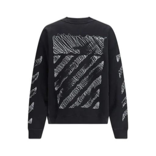 Scribble Diagram Crewneck Sweatshirt
