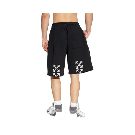 Arrows Printed Drawstring Shorts