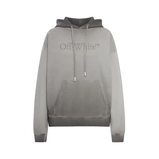 Logo Printed Drawstring Hoodie