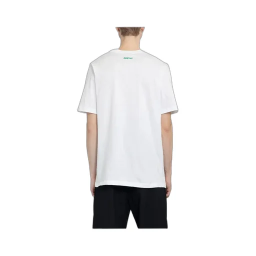 Graphic-Printed Short Sleeved Crewneck T-Shirt