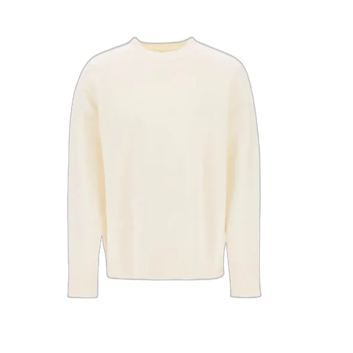 Logo Intarsia-Knit Wool Jumper