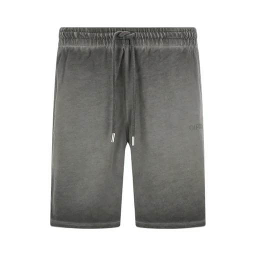 Logo Embroidered Drawstring Shorts