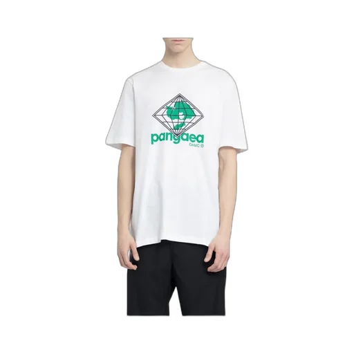 Graphic-Printed Short Sleeved Crewneck T-Shirt