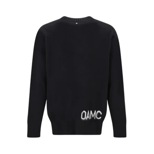 Logo Intarsia-Knit Crewneck Jumper