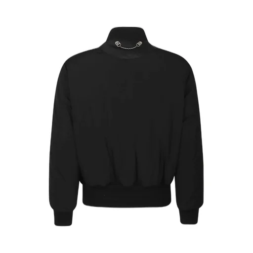 Zip-Detailed Bomber Jacket