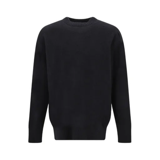 Logo Intarsia-Knit Crewneck Jumper