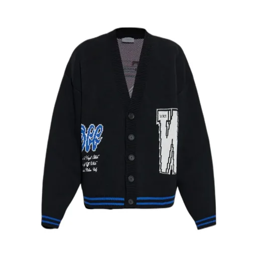 V-Neck Button-Up Cardigan