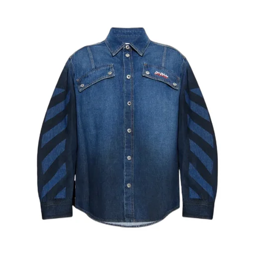 Button-Up Denim Shirt