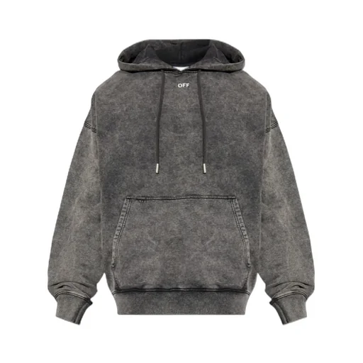 Logo Printed Drawstring Hoodie