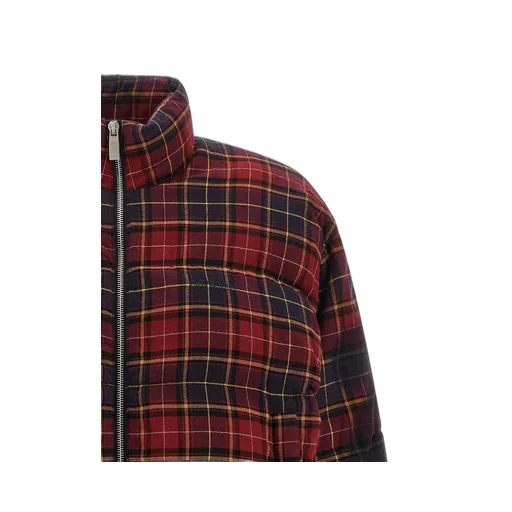 Checked Zip-Up Jacket