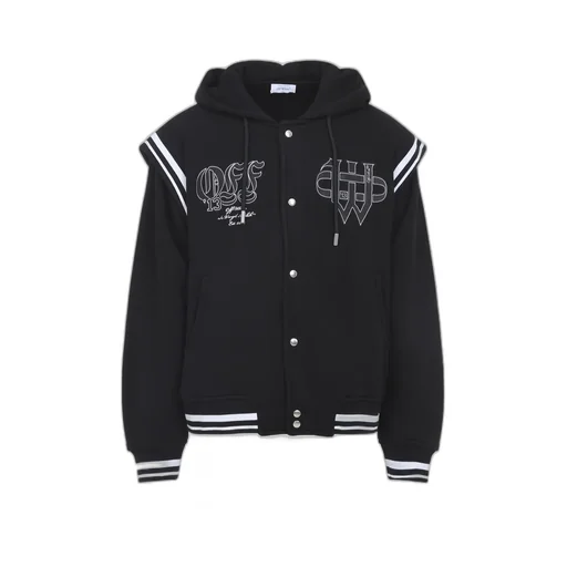 Logo Patch Button-Up Jacket