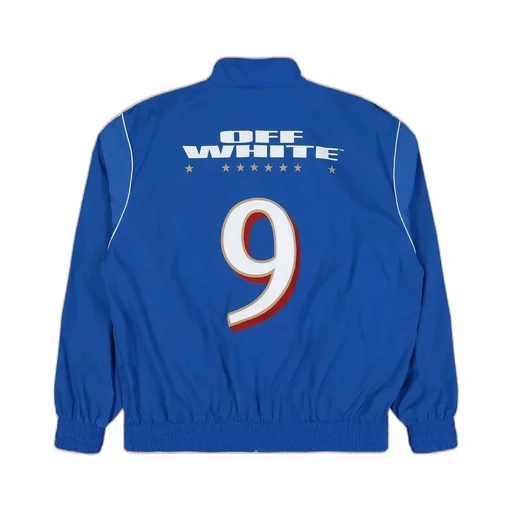 Logo Printed Zip-Up Jacket