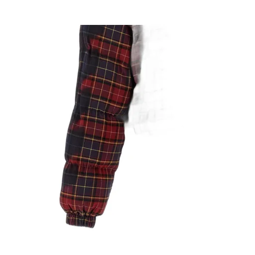 Checked Zip-Up Jacket