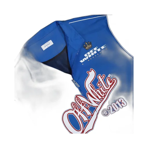 Logo Printed Zip-Up Jacket
