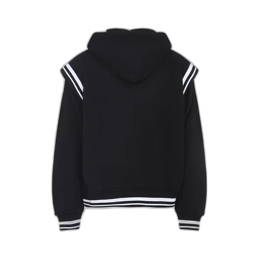 Logo Patch Button-Up Jacket