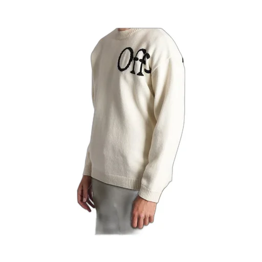 Bookish Logo Intarsia Crewneck Jumper