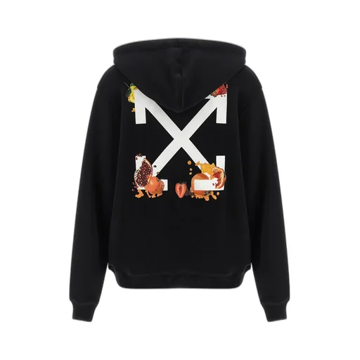 Logo Printed Drawstring Hoodie