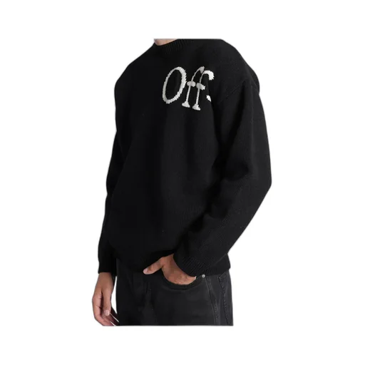 Logo Detailed Crewneck Jumper