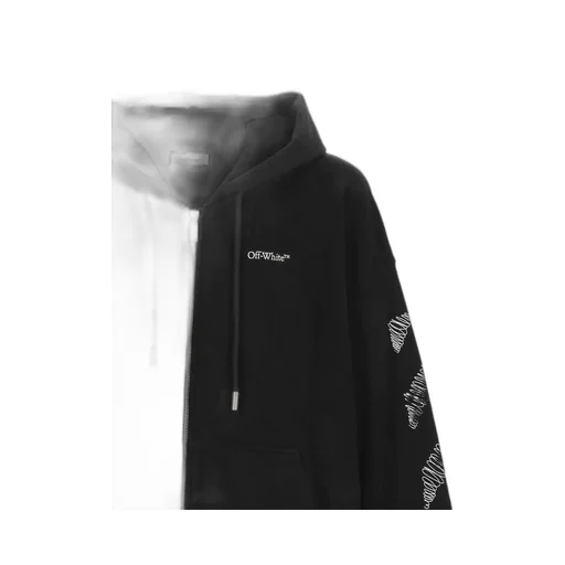Zip-Up Drawtring Hoodie