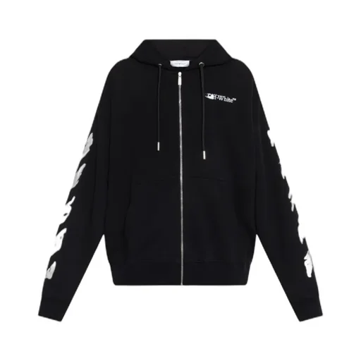 Zip-Up Drawstring Hoodie