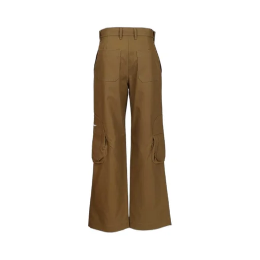 Logo Embroidered Cargo Pants