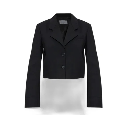 Single-Breasted Cropped Blazer