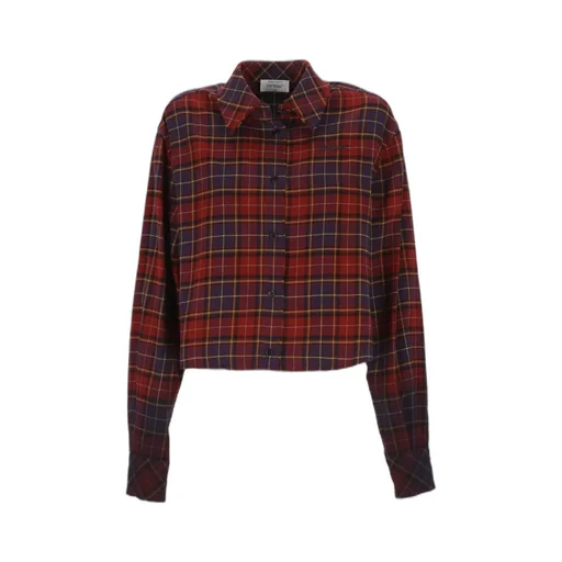 Checked Long-Sleeved Shirt