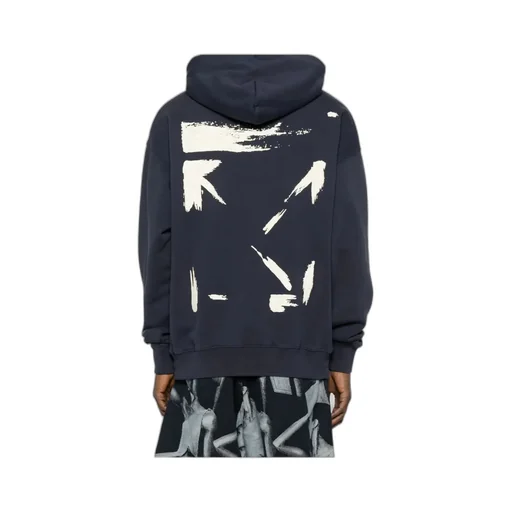 Logo Printed Drawstring Hoodie