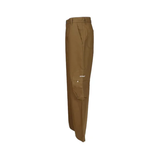 Logo Embroidered Cargo Pants