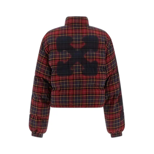 Checked Zip-Up Jacket