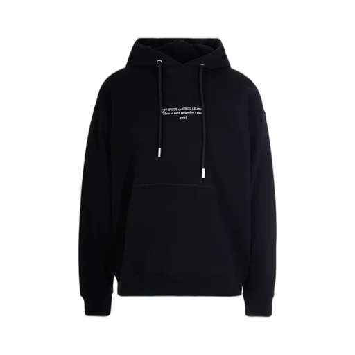 Logo Printed Drawstring Hoodie