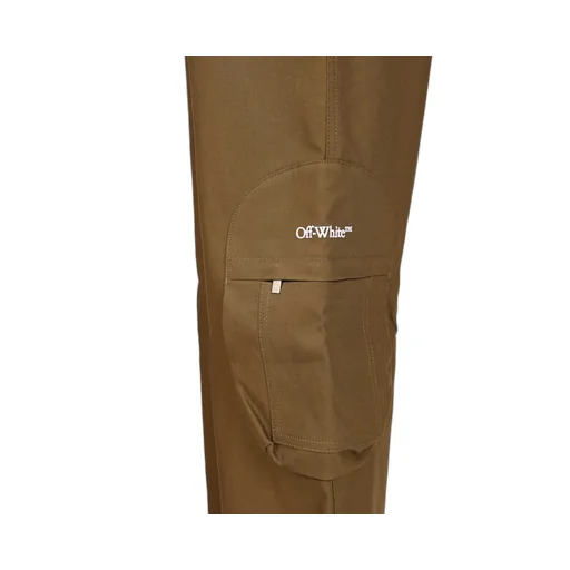 Logo Embroidered Cargo Pants